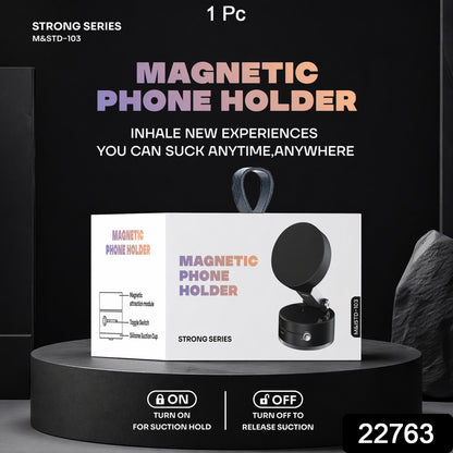 Strong Series Magnetic Phone Holder with Lock System (1 Pc)