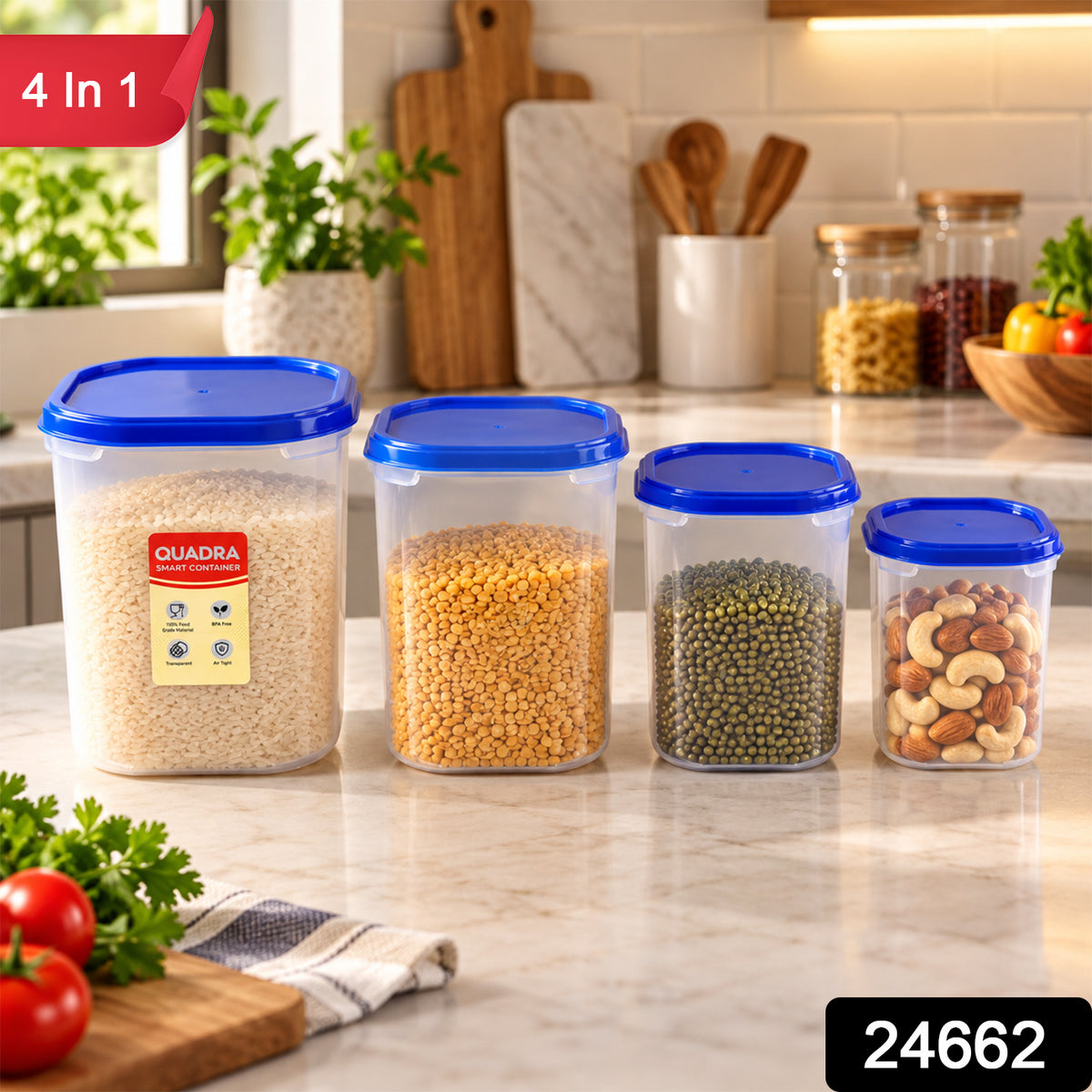 Storage container set pack