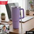Insulated Tumbler Mug – Large 1200ML Capacity with Handle & Straw