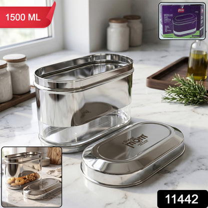 Kitchen Storage Container with Transparent Window