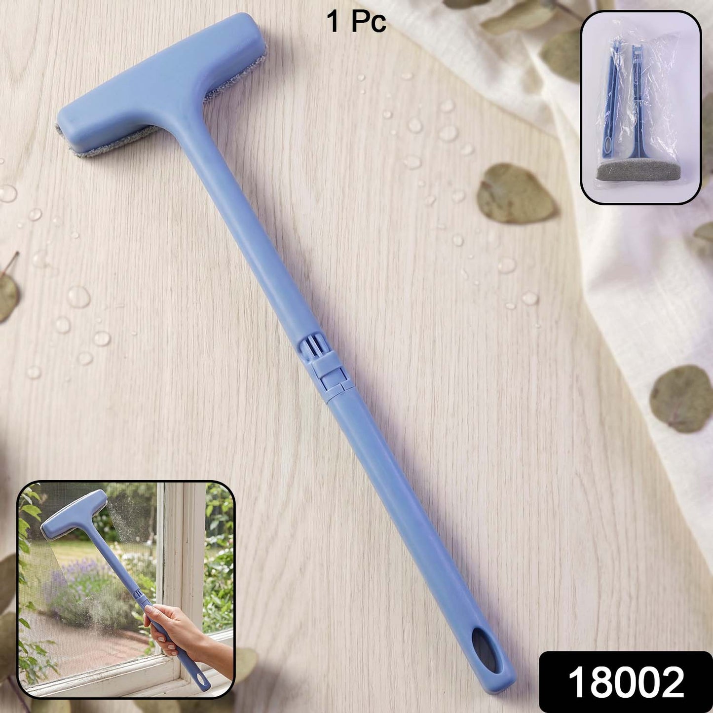Close-up of ergonomic handle on Window Mesh Cleaning Tool