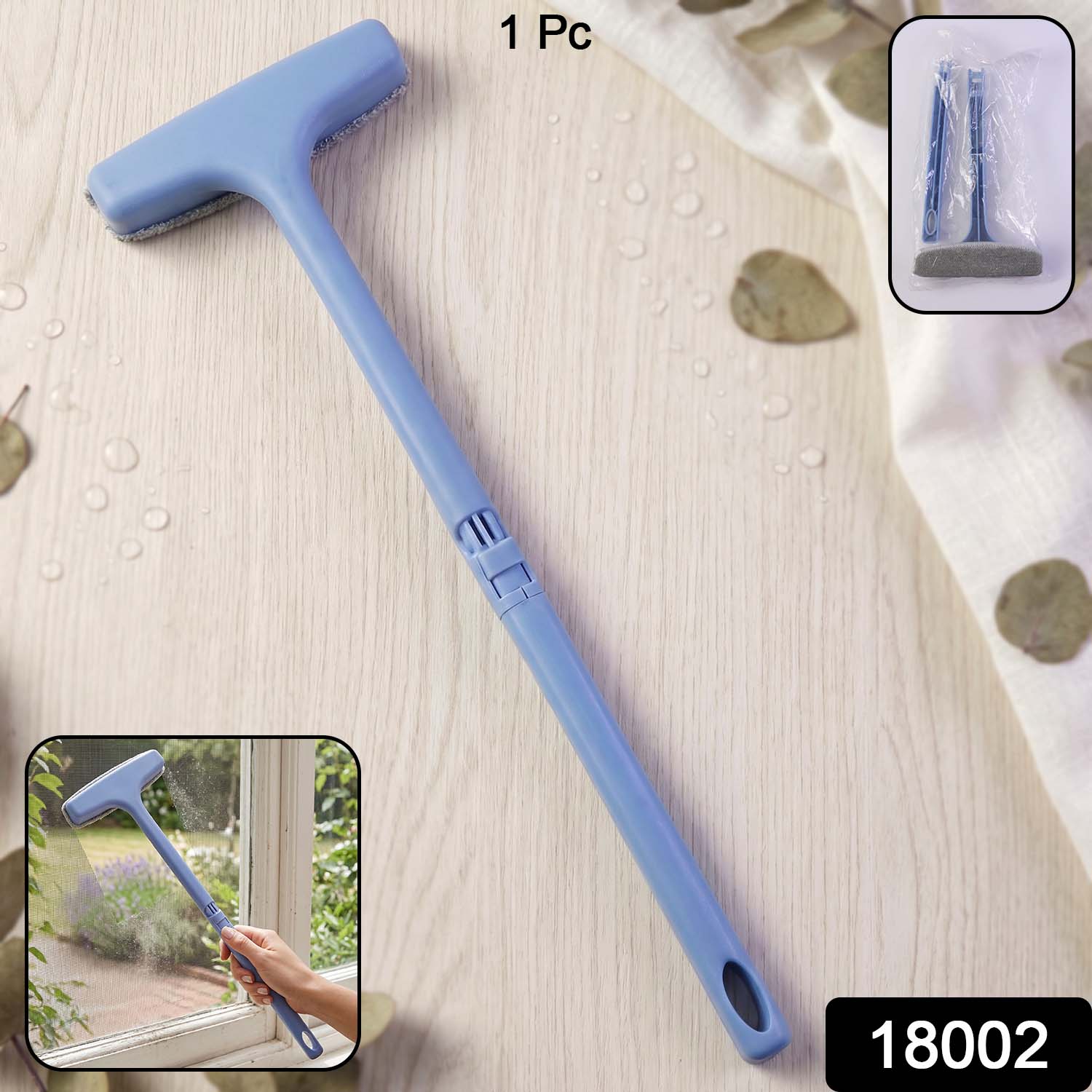 Close-up of ergonomic handle on Window Mesh Cleaning Tool