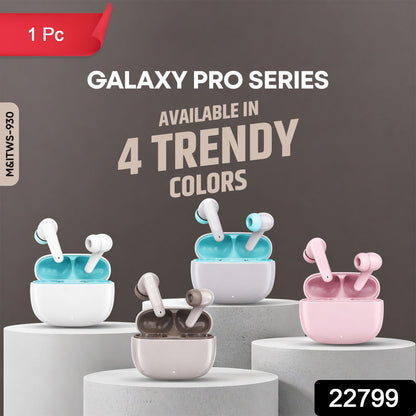 Galaxy Pro Series Wireless Bluetooth Earbuds (1 Pc, Mix Color)