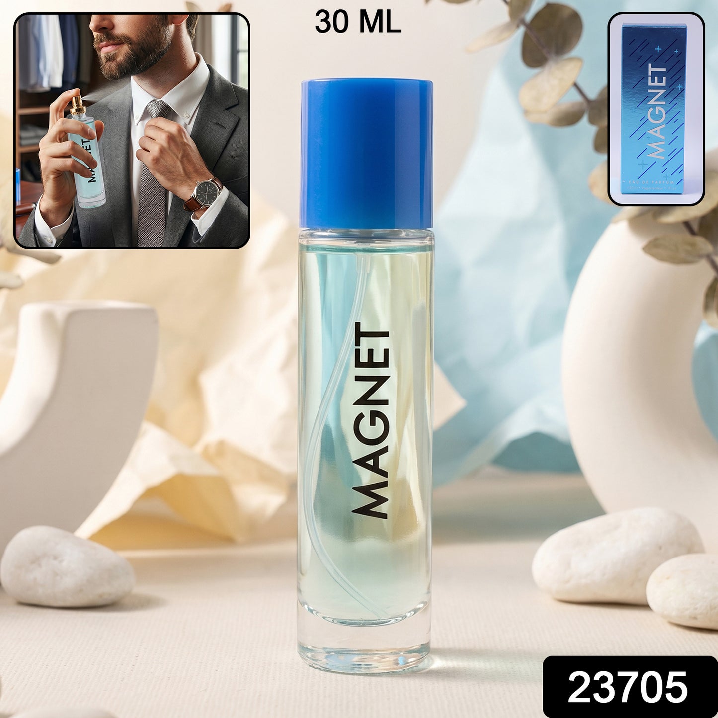 Magnet EDP Men's Perfume Spray bottle