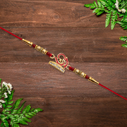 OM Design Traditional Rakhi