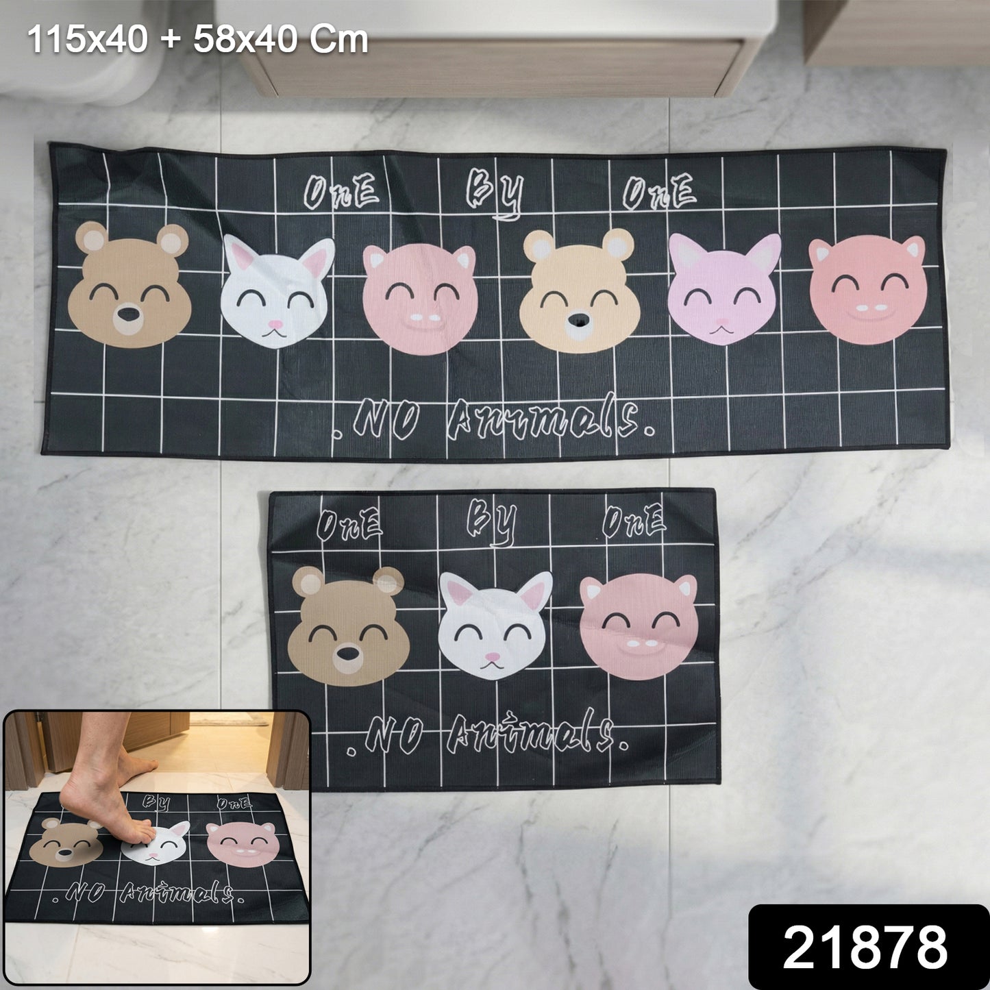 kitchen floor mat set for home decor