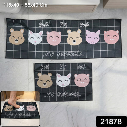 kitchen floor mat set for home decor