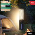LED Rechargeable Working Lamp with Hanging Hook for Camping Garage (1 Pc)