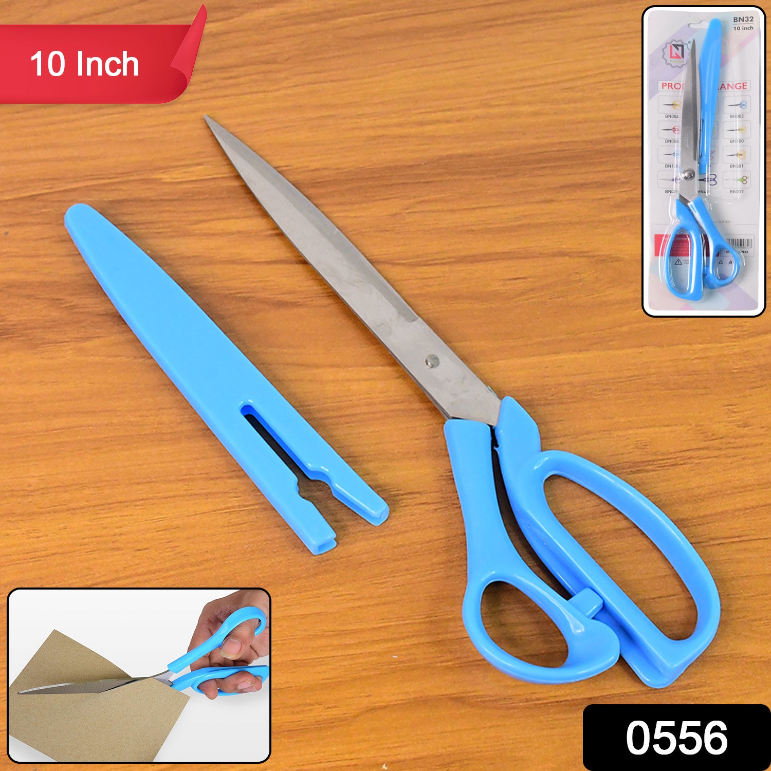 Carbo Titanium Stainless Steel Scissors (10 inch)