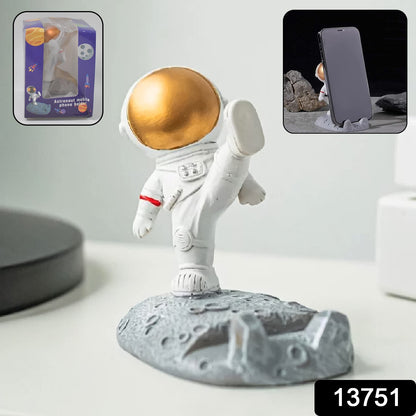 Mobile Holder Astronaut Phone Stand Planet Creative Fun 3D Design (1 Pc / Mix Design)