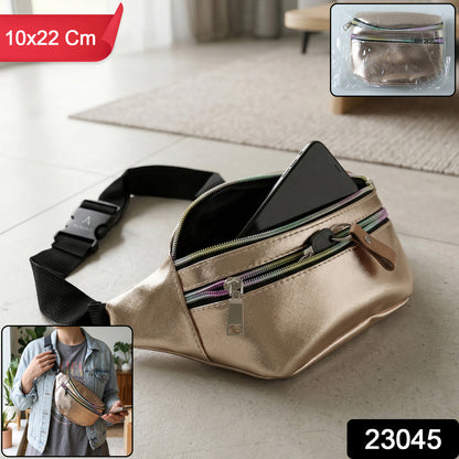 Adjustable strap waist bag