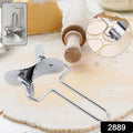 Puri Cutter Roller – Stainless Steel Dough Tool | Velvet Wipe