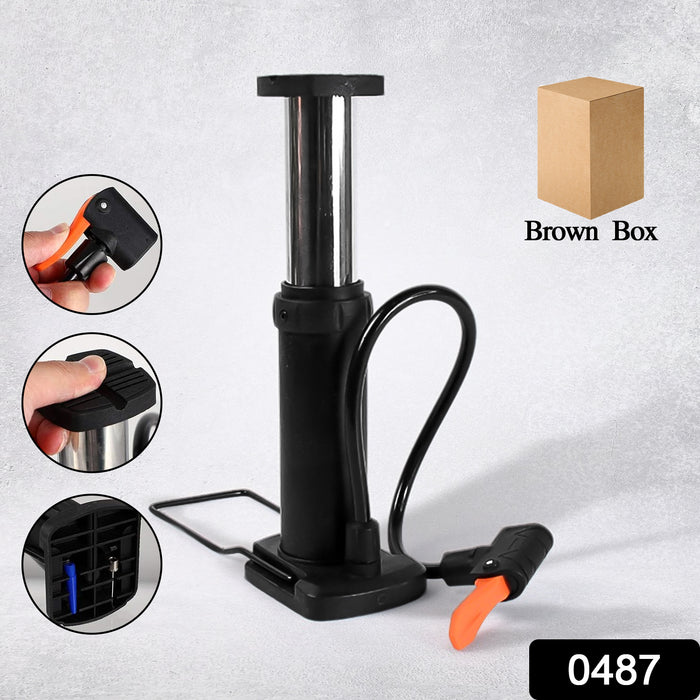 Portable Mini Foot Pump for Bicycle, Bike, and Car