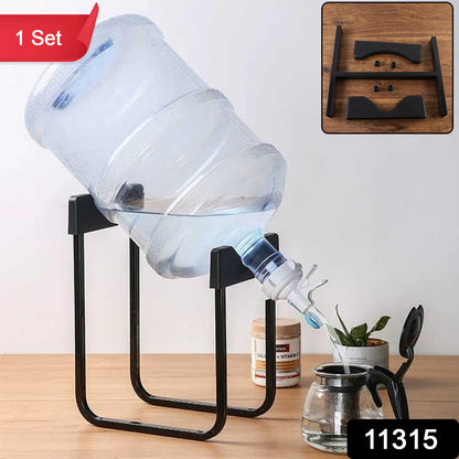 Metal Water Can Bottle Dispenser Stand Heavy Duty Holder for 20 Litre (1 Set)