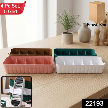 Drawer organizer tray pack