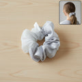 Satin Mesh Hair Scrunchie – Soft, Stretchable & Stylish