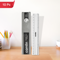 Plastic Scale 15 cm – Transparent, Durable Pack of 10