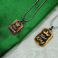 King & Queen Couple Pendant Necklace – Symbol of Love