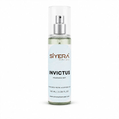 Siyera Invictus Fragrance Mist Body Spray Enriched with Aloe Vera Gel (100 ml)