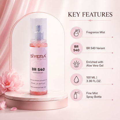 Fragrance Mist Body Spray Enriched with Aloe Vera Gel (100 ml)