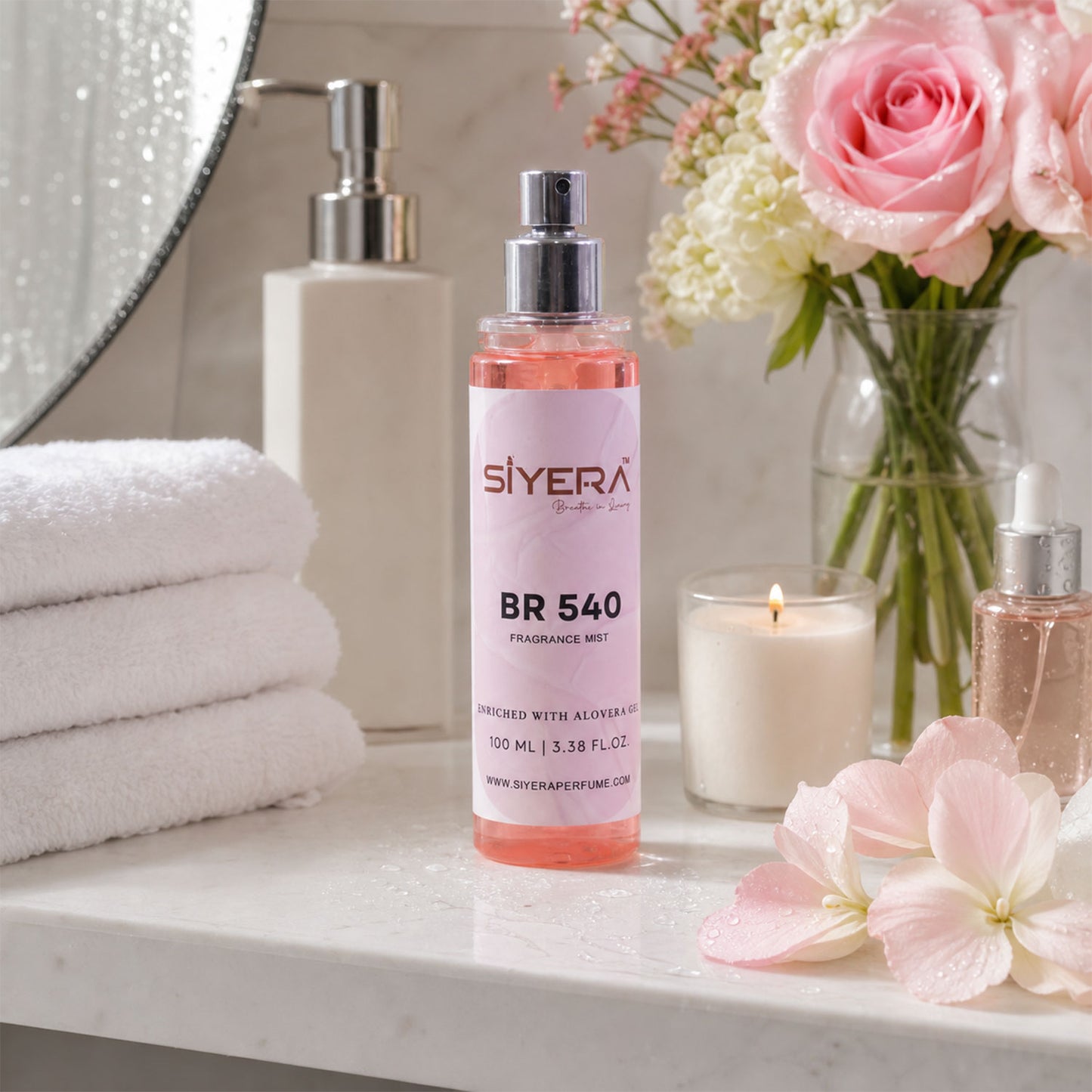 Fragrance Mist Body Spray Enriched with Aloe Vera Gel (100 ml)