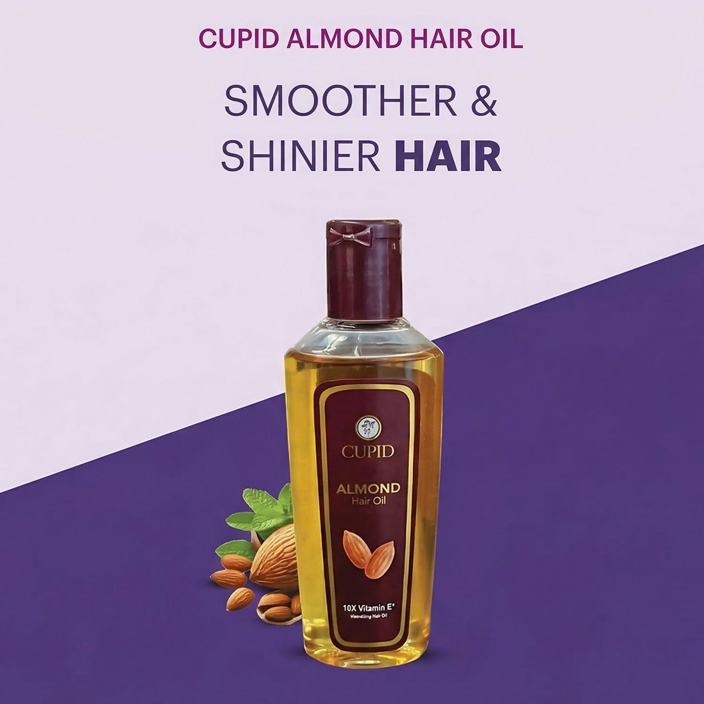 Almond Hair Oil with Vitamin E Nourishing Hair Care Solution (100 Ml)
