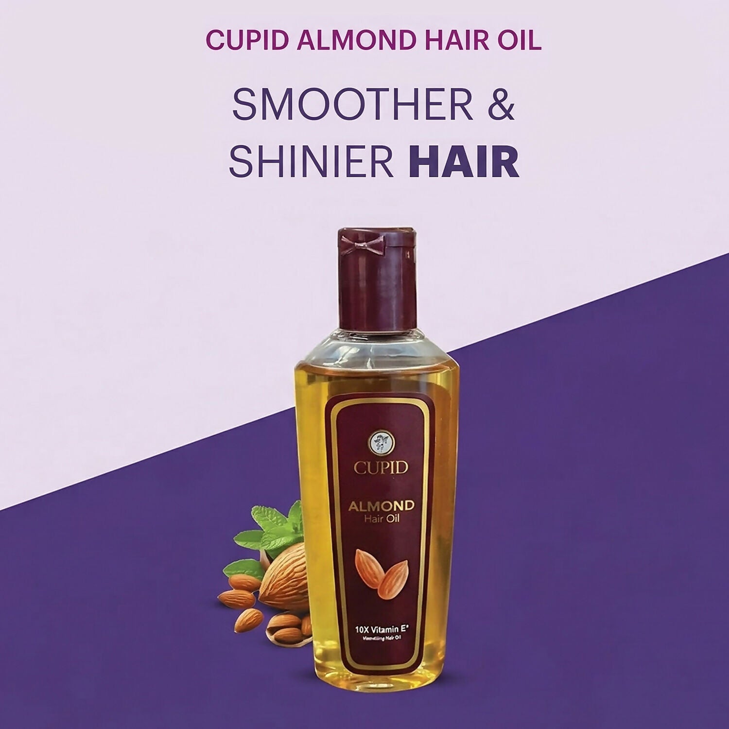 Almond Hair Oil with Vitamin E Nourishing Hair Care Solution (100 Ml)