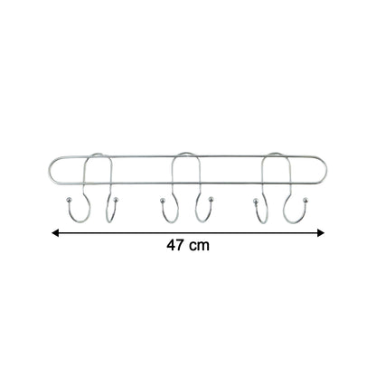 metal coat hook rack