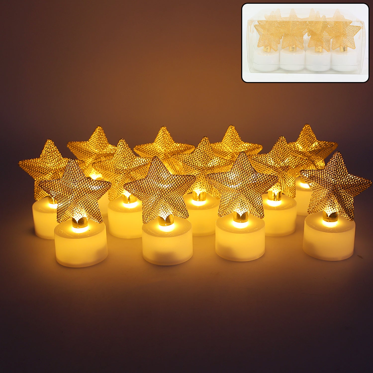 Decorative LED Star Candles