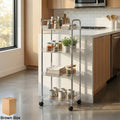 4 Layer Storage Trolley with Wheels – Multipurpose Organizer Cart