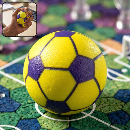 mini rubber stress ball football design