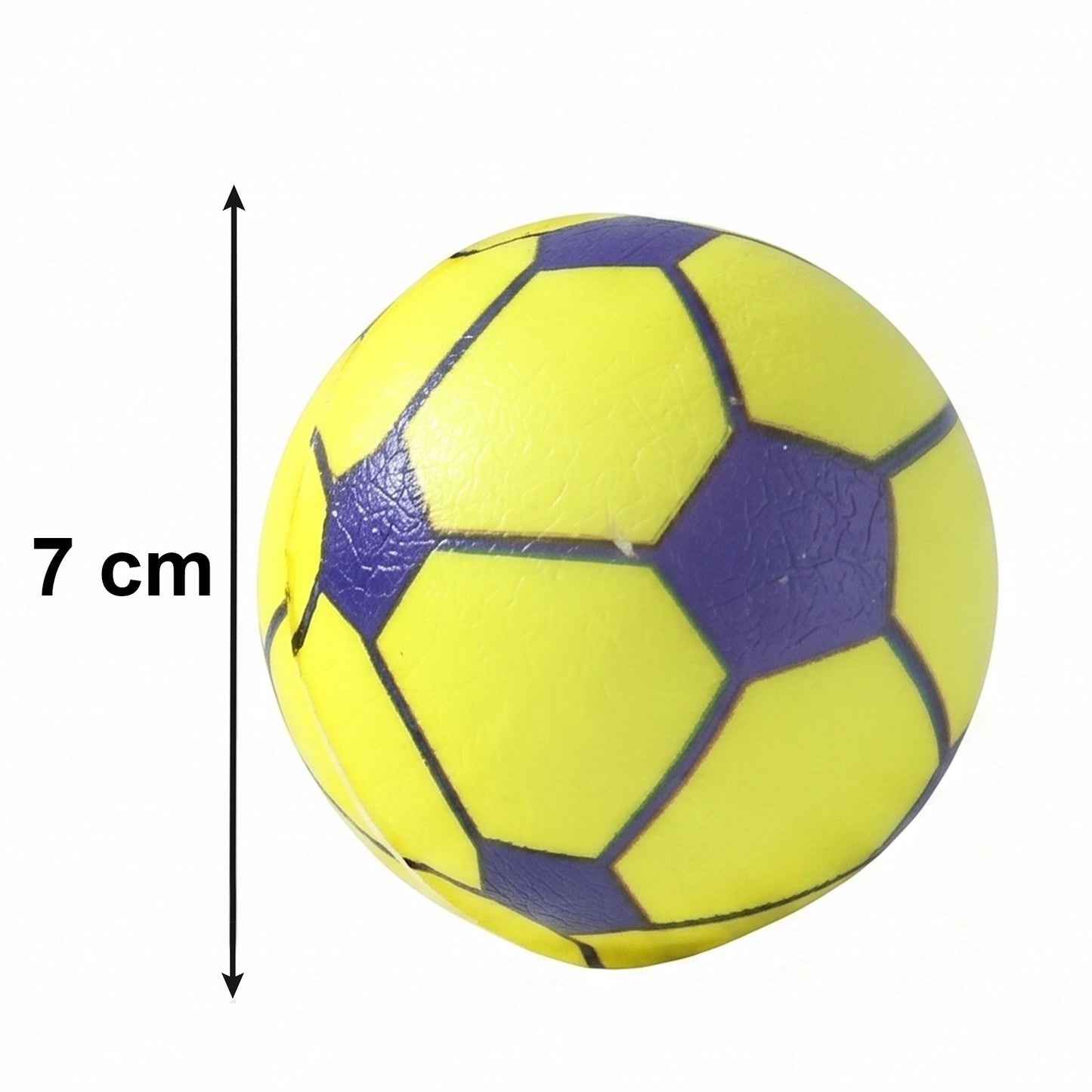 colorful football design squeeze ball