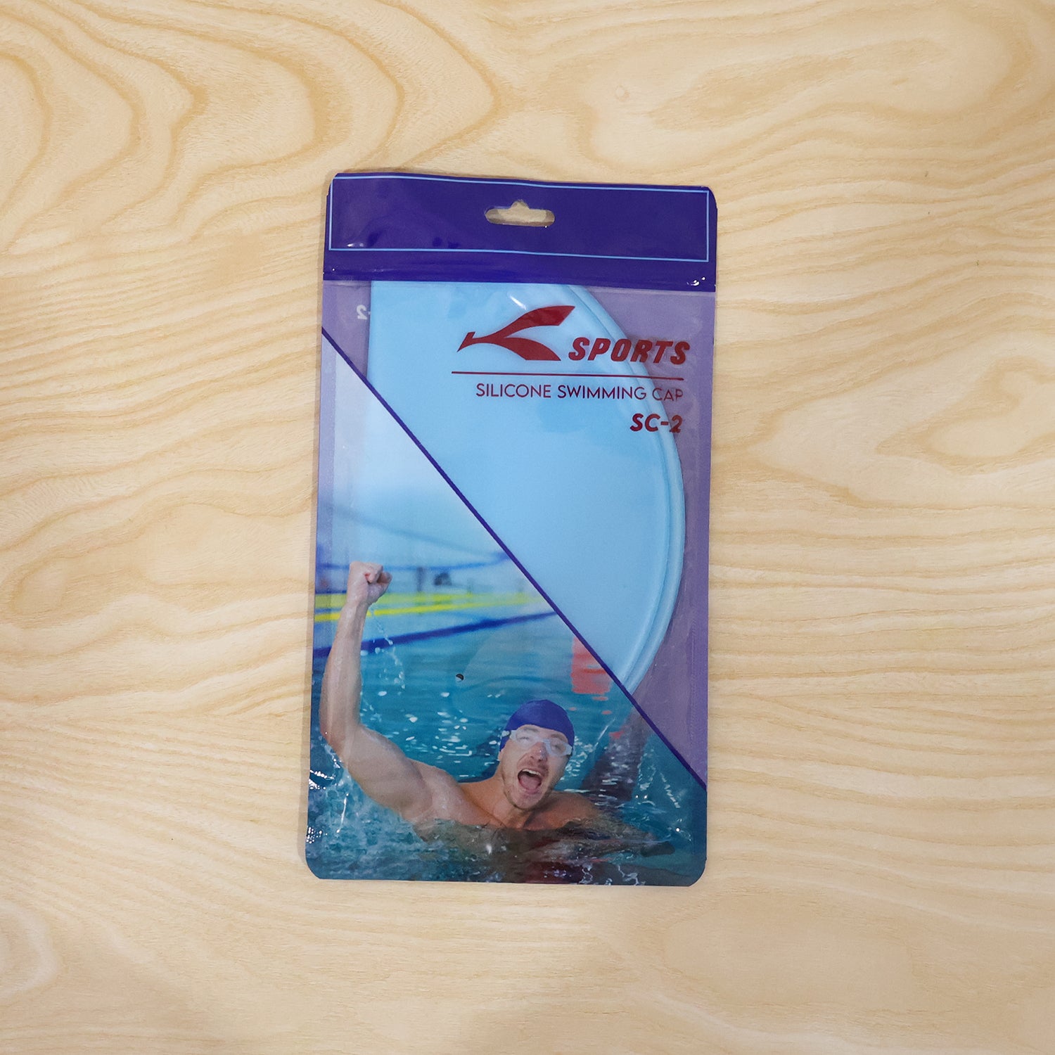 Waterproof Stretchable Silicone Swimming Cap (1 Pc)