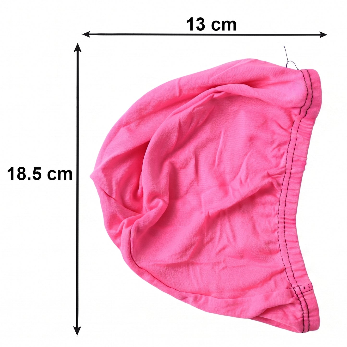 Durable pink swimming cap