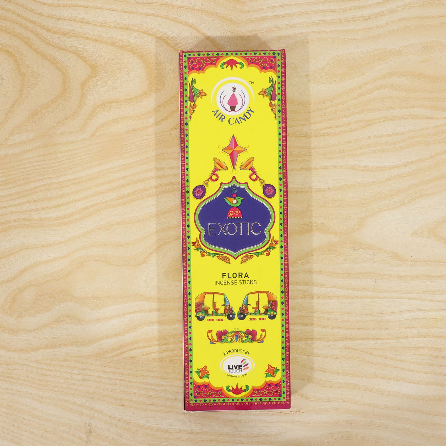 Exotic Flora Incense Sticks with Refreshing Fragrance and Long Lasting Aroma