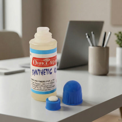 Synthetic Gum 50ml with Foam Applicator – Transparent, Non-Toxic Adhesive