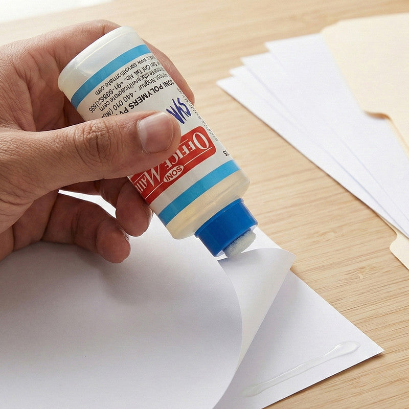 Synthetic Gum 50ml with Foam Applicator – Transparent, Non-Toxic Adhesive