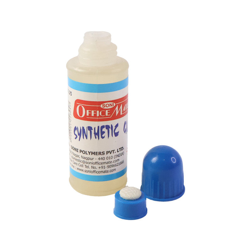 Synthetic Gum 50ml with Foam Applicator – Transparent, Non-Toxic Adhesive