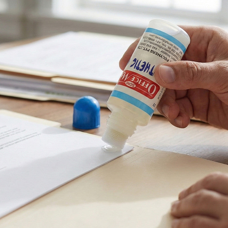 Synthetic Gum 50ml with Foam Applicator – Transparent, Non-Toxic Adhesive