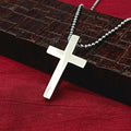 Cross Necklace for Men – Elegant & Durable Faith Pendant