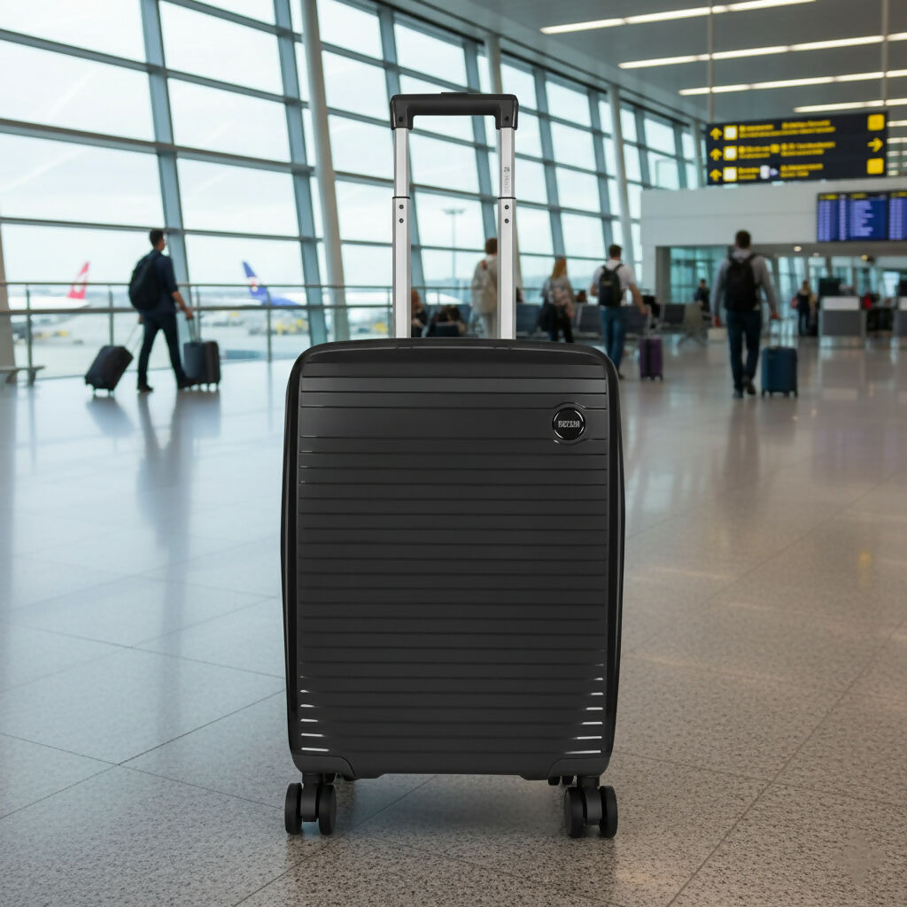 Sun Polo Class 28 Inch Hard Shell Trolley Bag | Lightweight ABS Check-in Luggage with 360° Spinner Wheels & Telescopic Handle – Multicolor