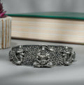 Hanumanji Kada – Adjustable Antique Finish Spiritual Metal Bracelet