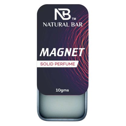 Natural Bar Magnet Solid Perfume | Alcohol Free Cologne for Men & Women | Strong & Lasting Fragrance | Gifting Set for Him & Her