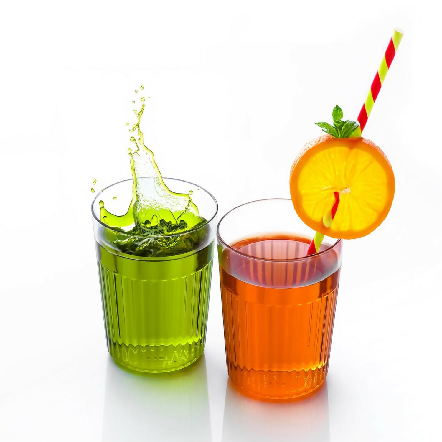 Premium Unbreakable Plastic Glass Set 300ml (6 Pieces)