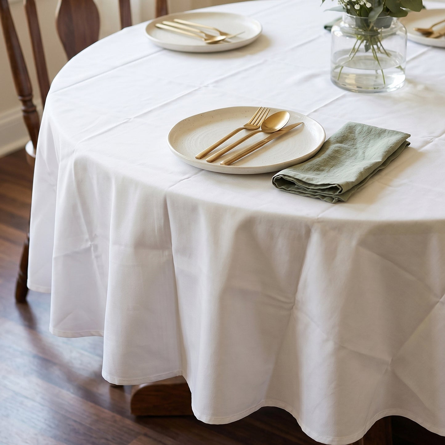 Multipurpose Round Dining Table Mat (1 Pc, 150x150 Cm)