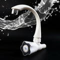 Plastic Long Body Sink Cock – Durable ABS with Curved Neck