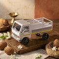 Kids Metal Cargo Truck Toy – Realistic Open-Back Carrier for Pretend Play