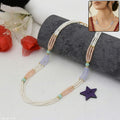 Pearl Necklace – Elegant Multi-Layer Beads in Pastel Tones