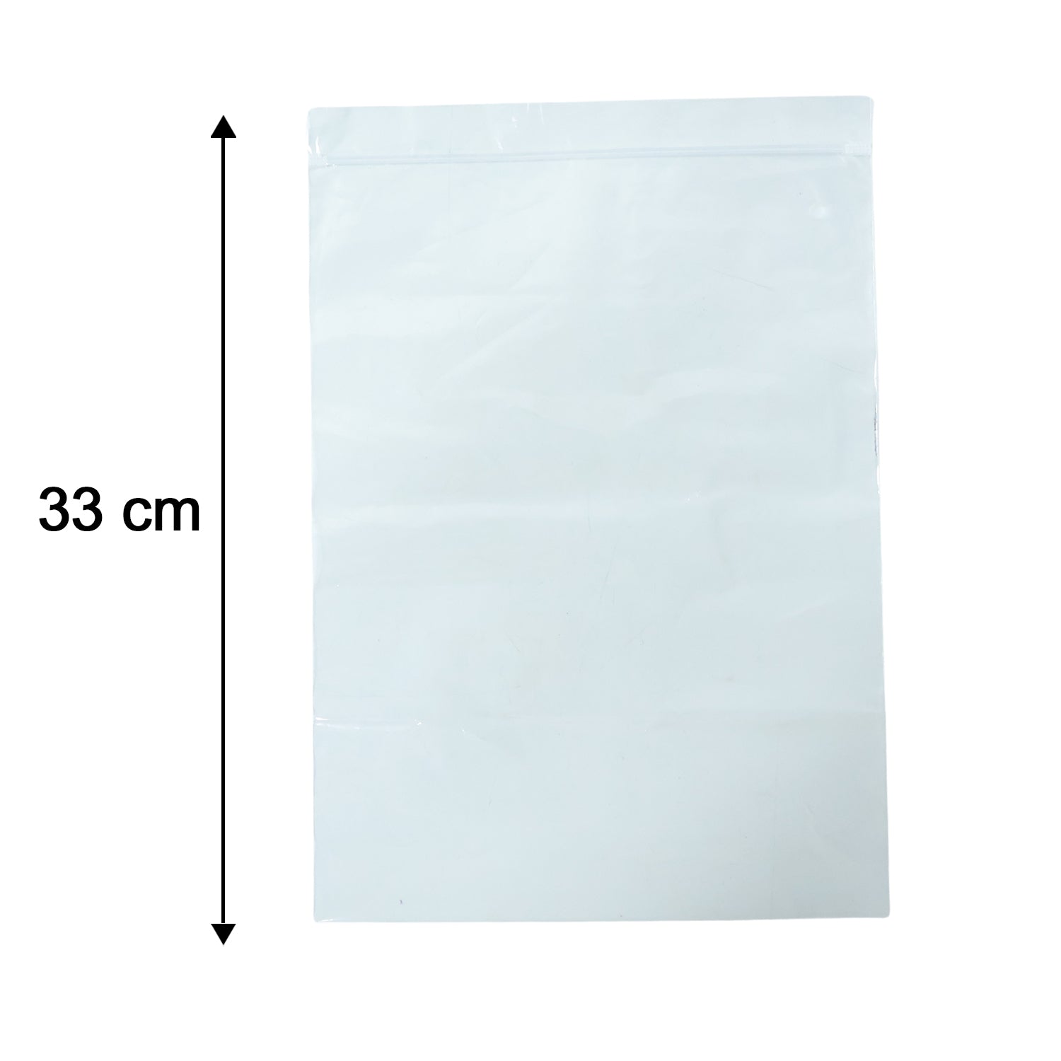 Transparent storage bag for travel and packing