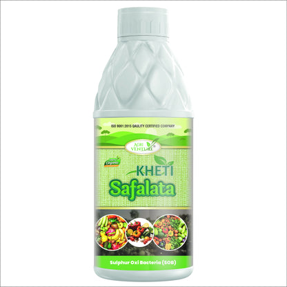 AgriVenture KHETI SAFALATA ( SOB - Sulphur Oxi Bacteria) Improves Soil Fertility Bactericide Organic Product BIO FIRTILIZERS (1 LTR)